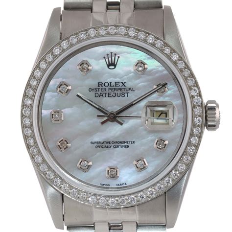 diamond bezel rolex 36mm|rolex datejust 36 diamond bezel.